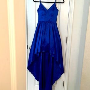 Gorgeous Royal Blue High/Low Dress